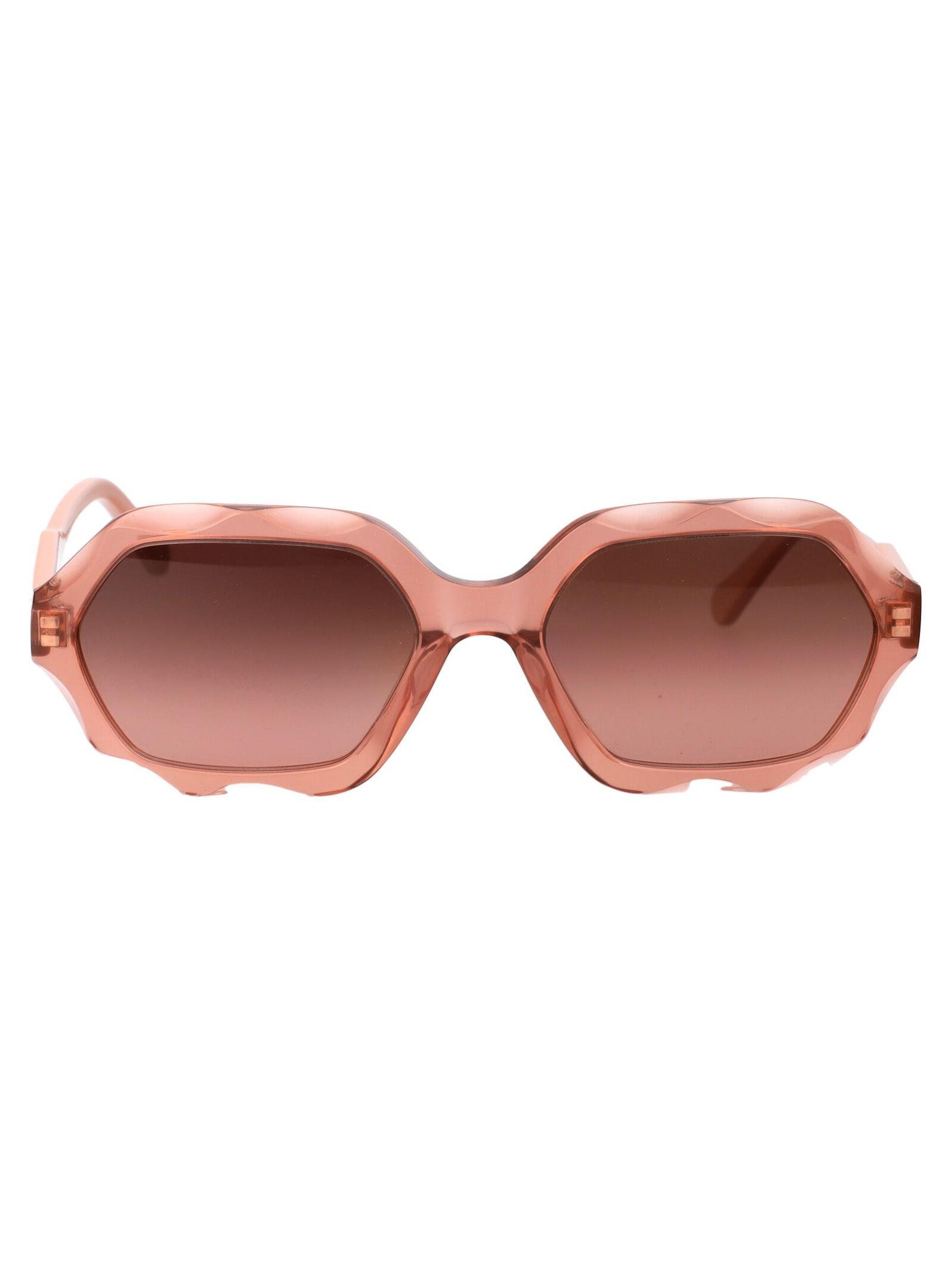 CHLOÉ Chloe Sunglasses In 003 Brown Pink Copper Product Image