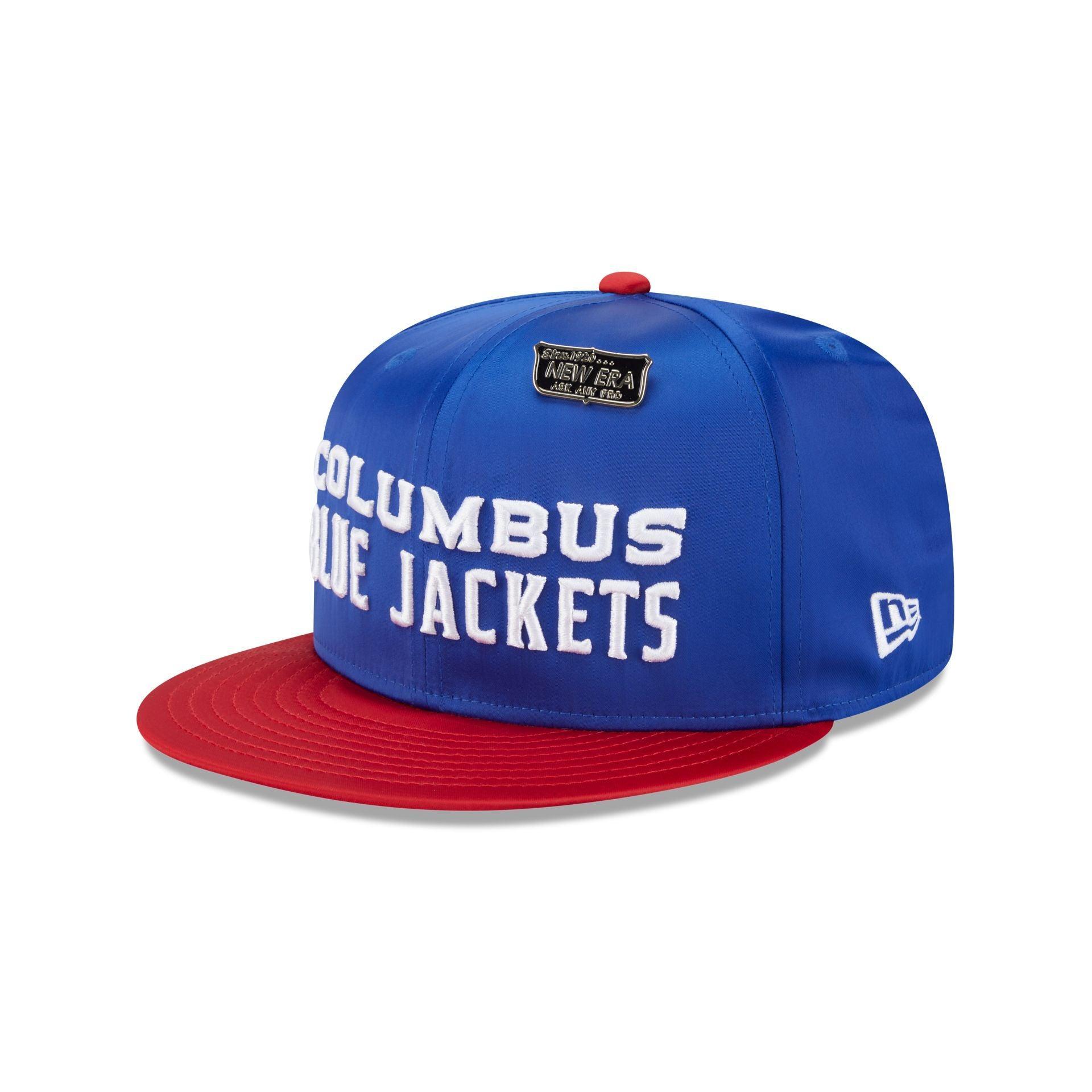 Columbus Blue Jackets Spring Satin 59FIFTY Fitted Hat Male Product Image