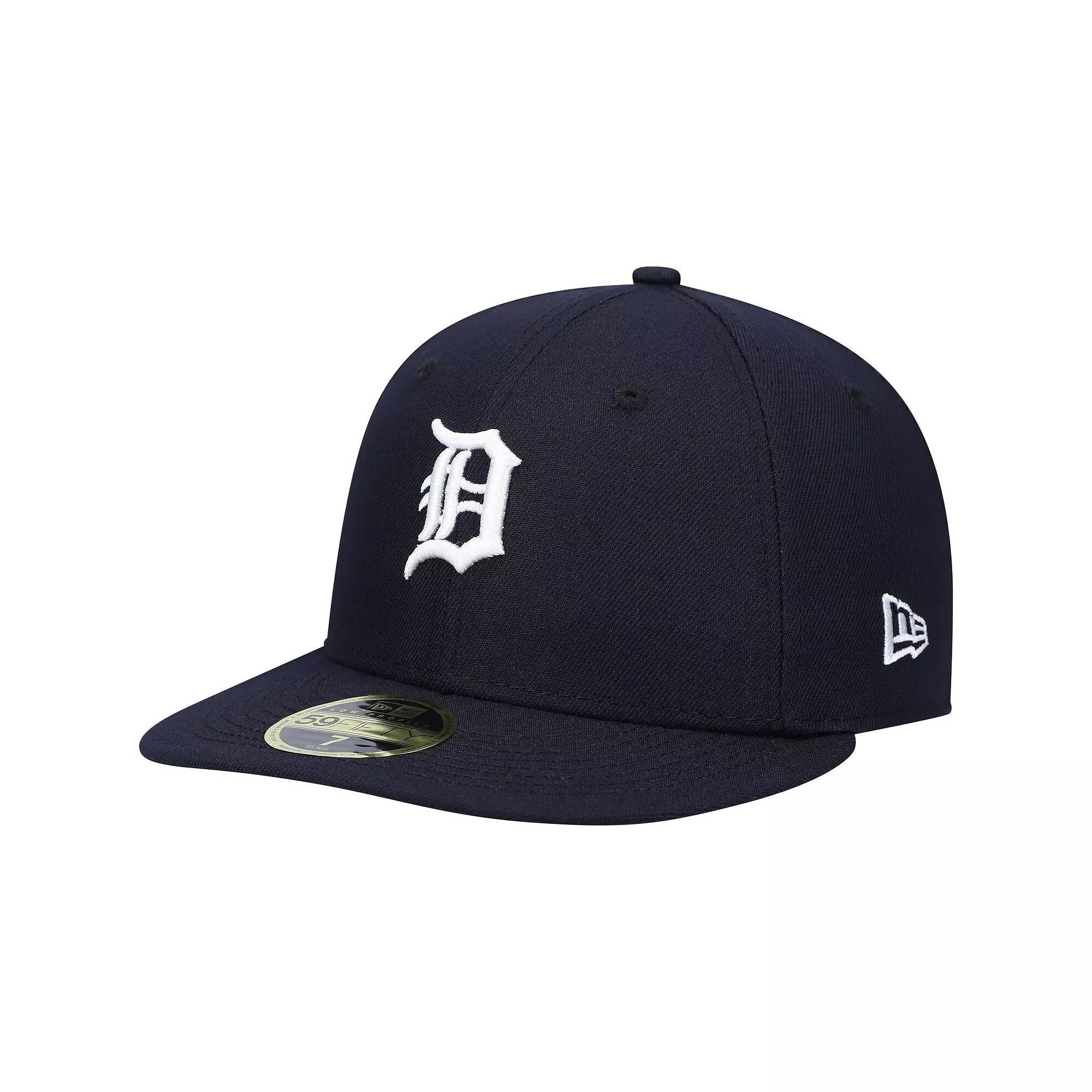 Men's New Era Navy Detroit Tigers Authentic Collection On-Field Home Low Profile 59FIFTY Fitted Hat,  Product Image