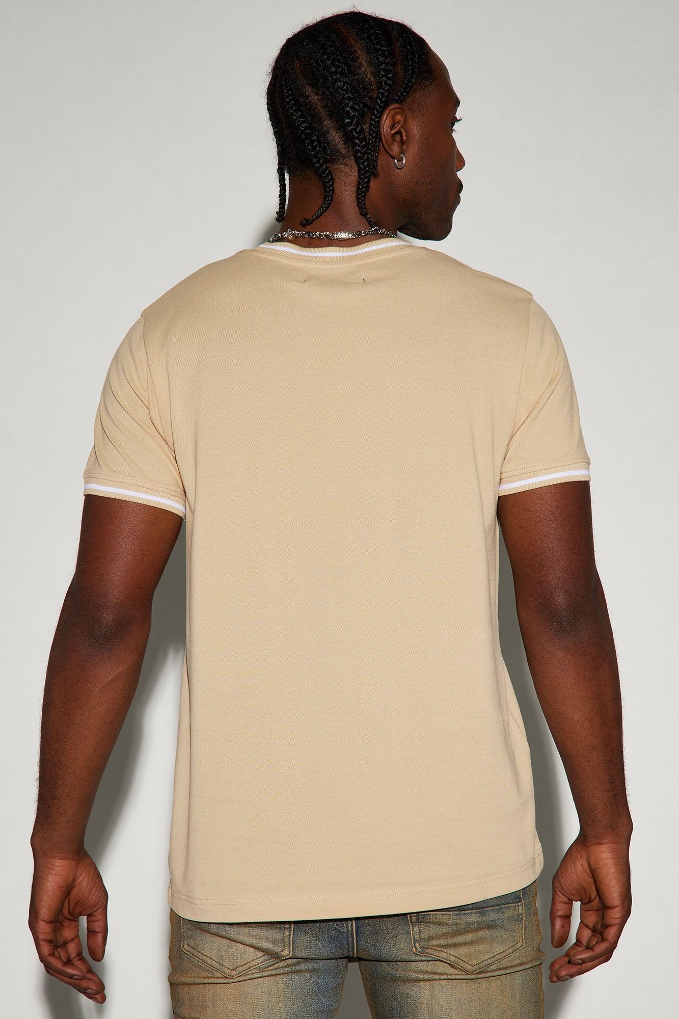 Jaxon Short Sleeve Tee - Tan Product Image