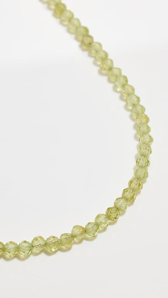 JIA JIA August Peridot Beaded Necklace | Shopbop Product Image