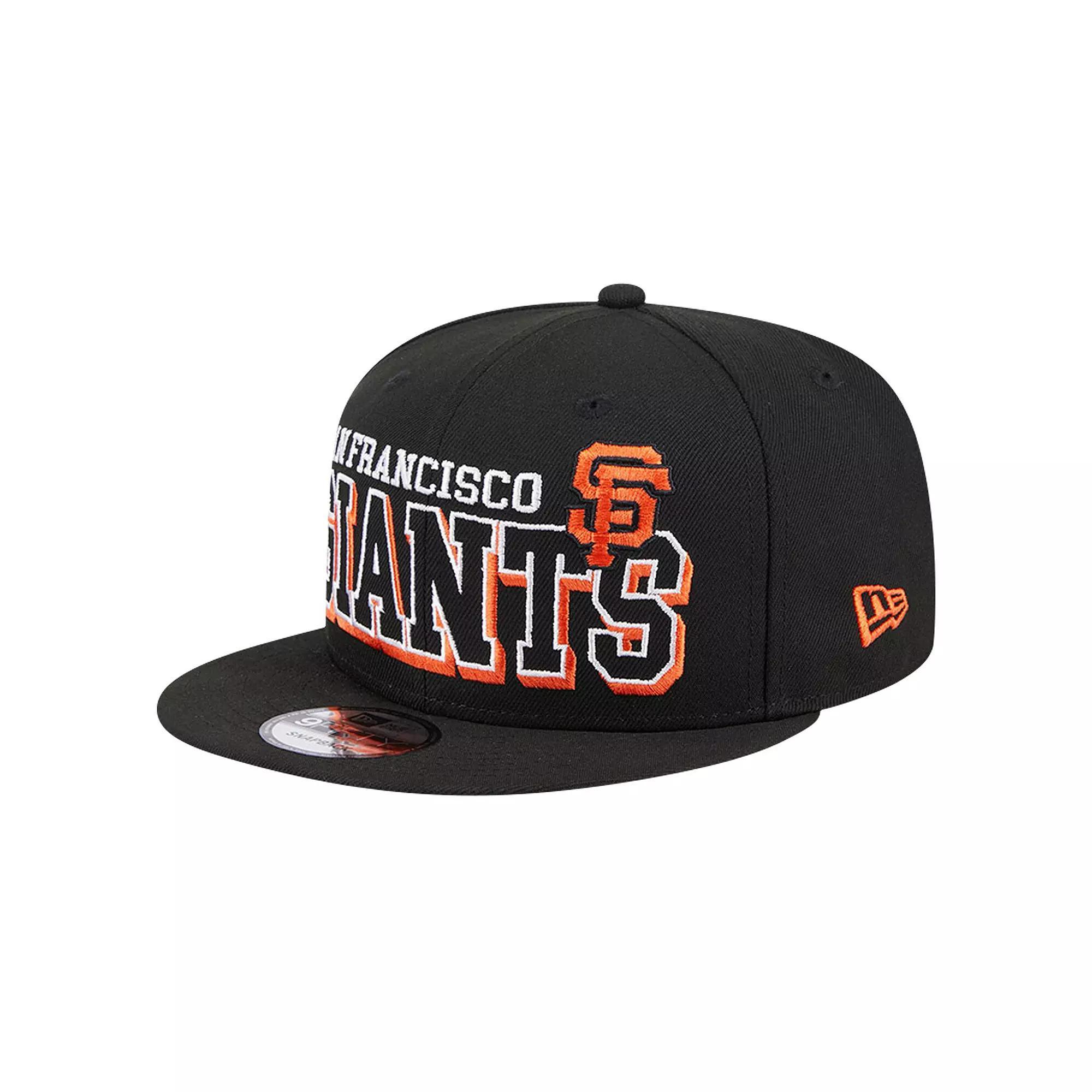 Men's New Era Black San Francisco Giants Game Day Bold 9FIFTY Snapback Hat Product Image