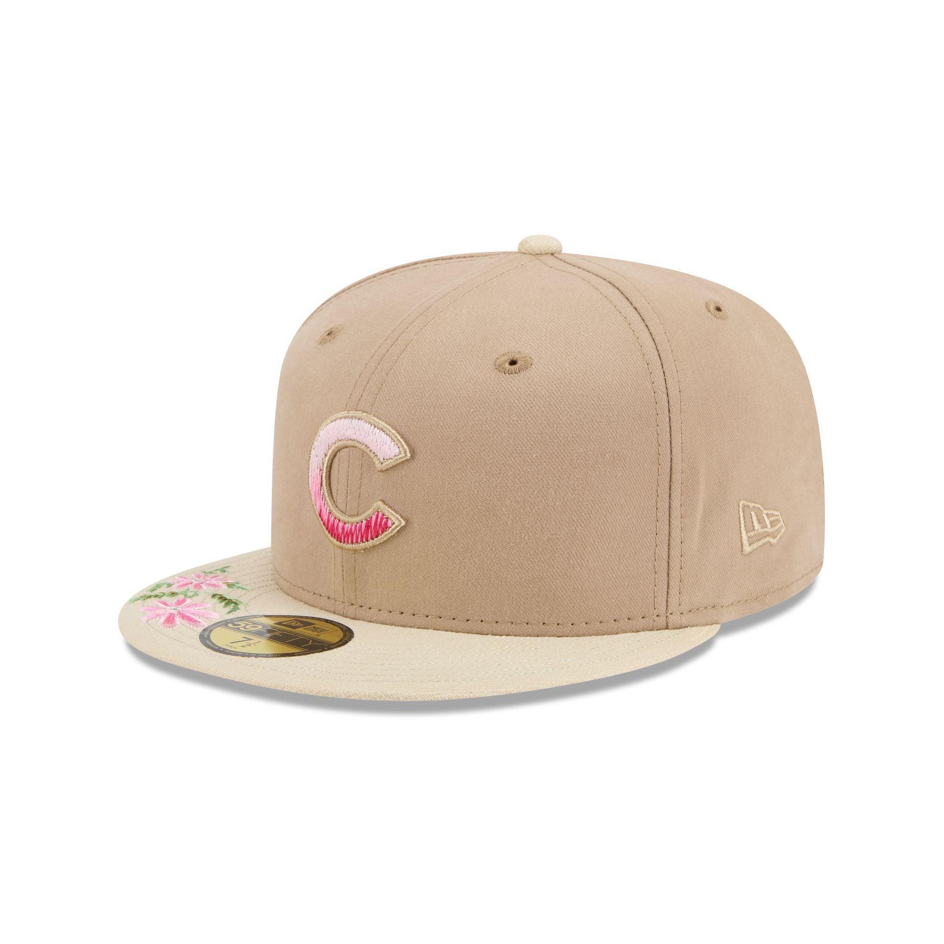 Houston Astros Hand Stitched Floral 59FIFTY Fitted Hat Male Product Image