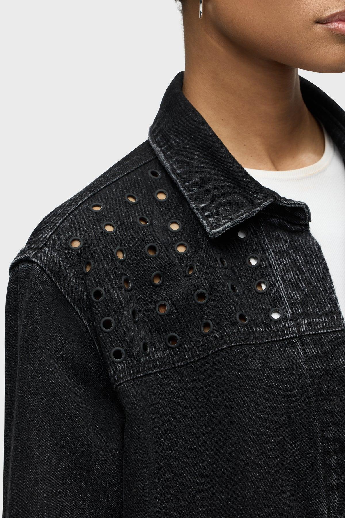 Shacket w/ Grommet Detail Female Product Image