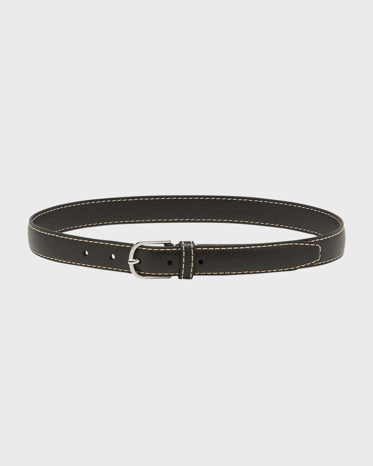 Slim Trouser Leather Belt Product Image