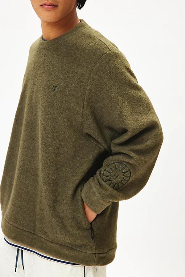 Roark JT Polar Fleece Crew Neck Sweatshirt Mens at Urban Outfitters Product Image