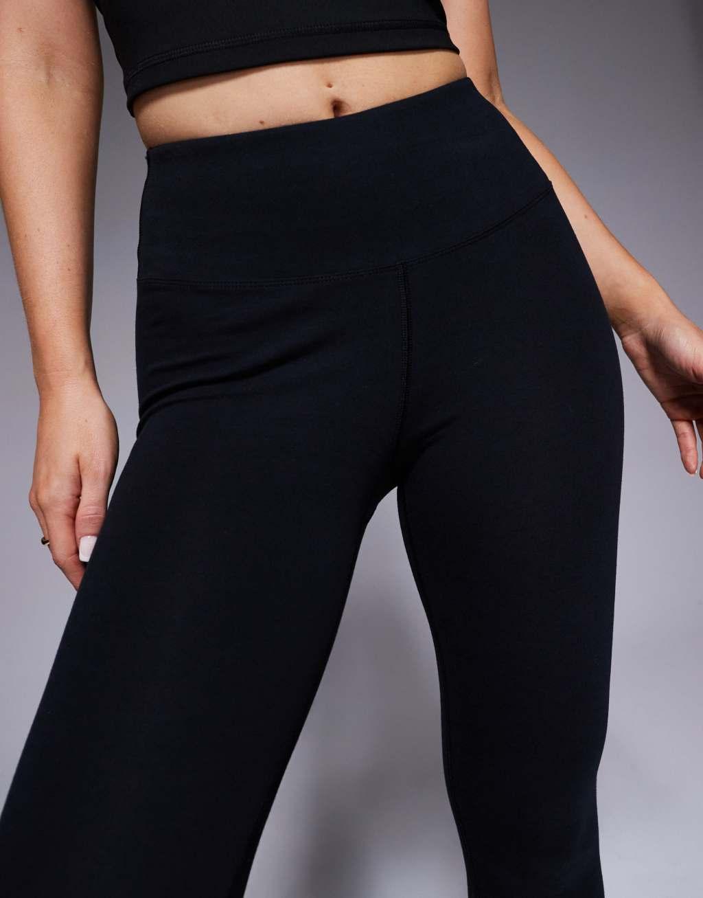 ASOS 4505 Icon Maternity soft touch yoga legging in black Product Image