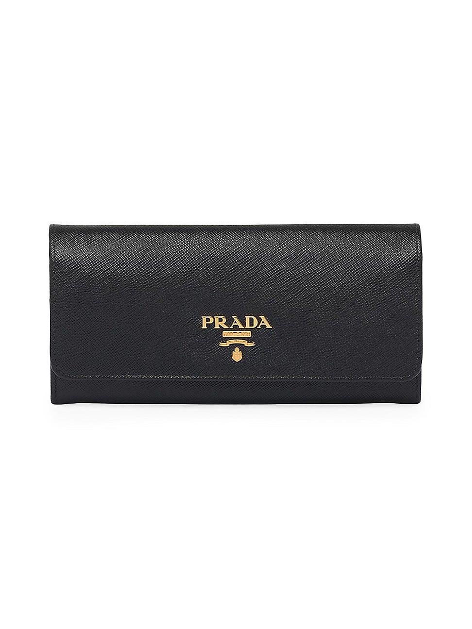 Womens Large Saffiano Leather Wallet Product Image