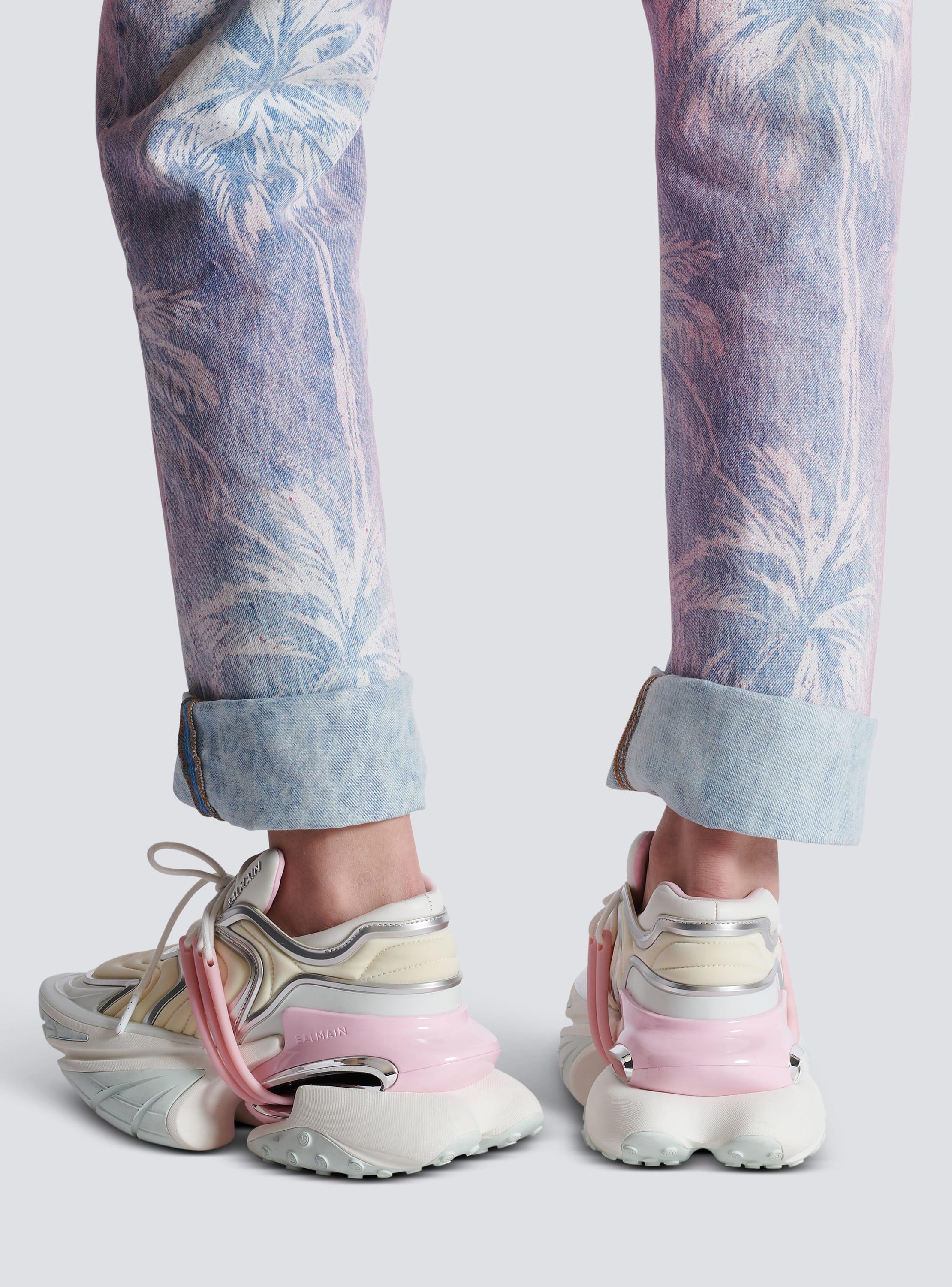 Unicorn Wave sneakers in neoprene and calfskin Product Image