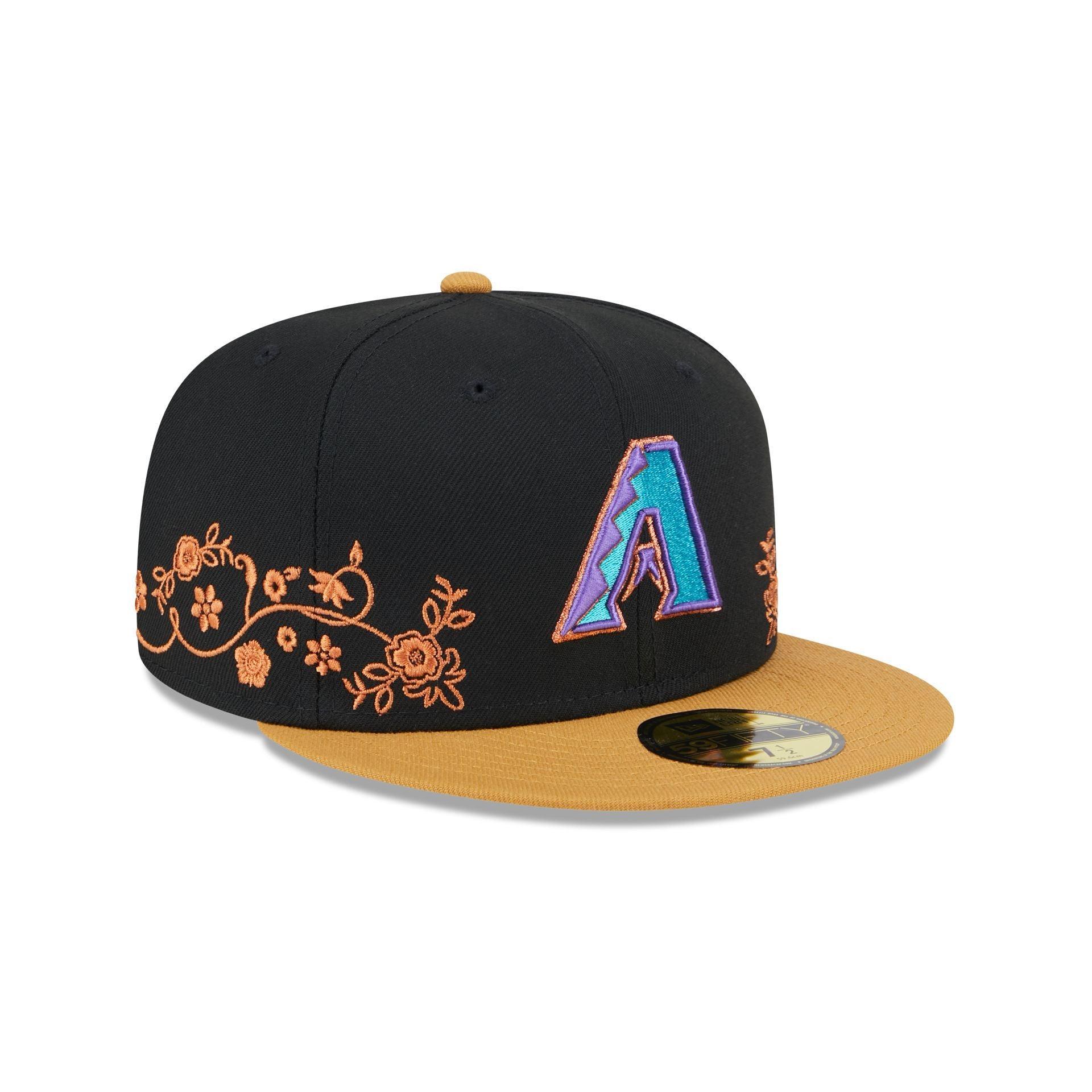 Arizona Diamondbacks Floral Vine 59FIFTY Fitted Hat Male Product Image