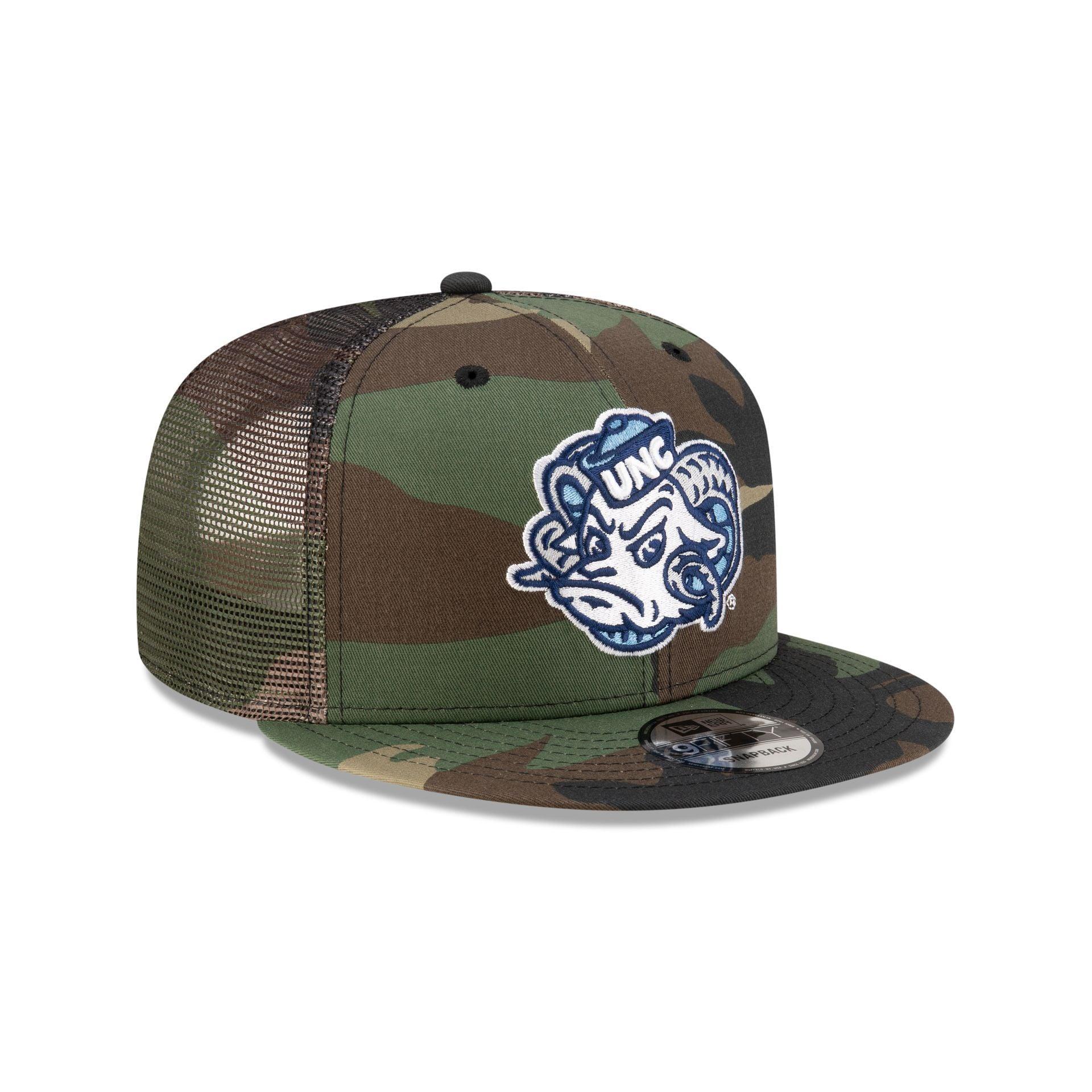 North Carolina Tar Heels Camo 9FIFTY Trucker Hat Male Product Image