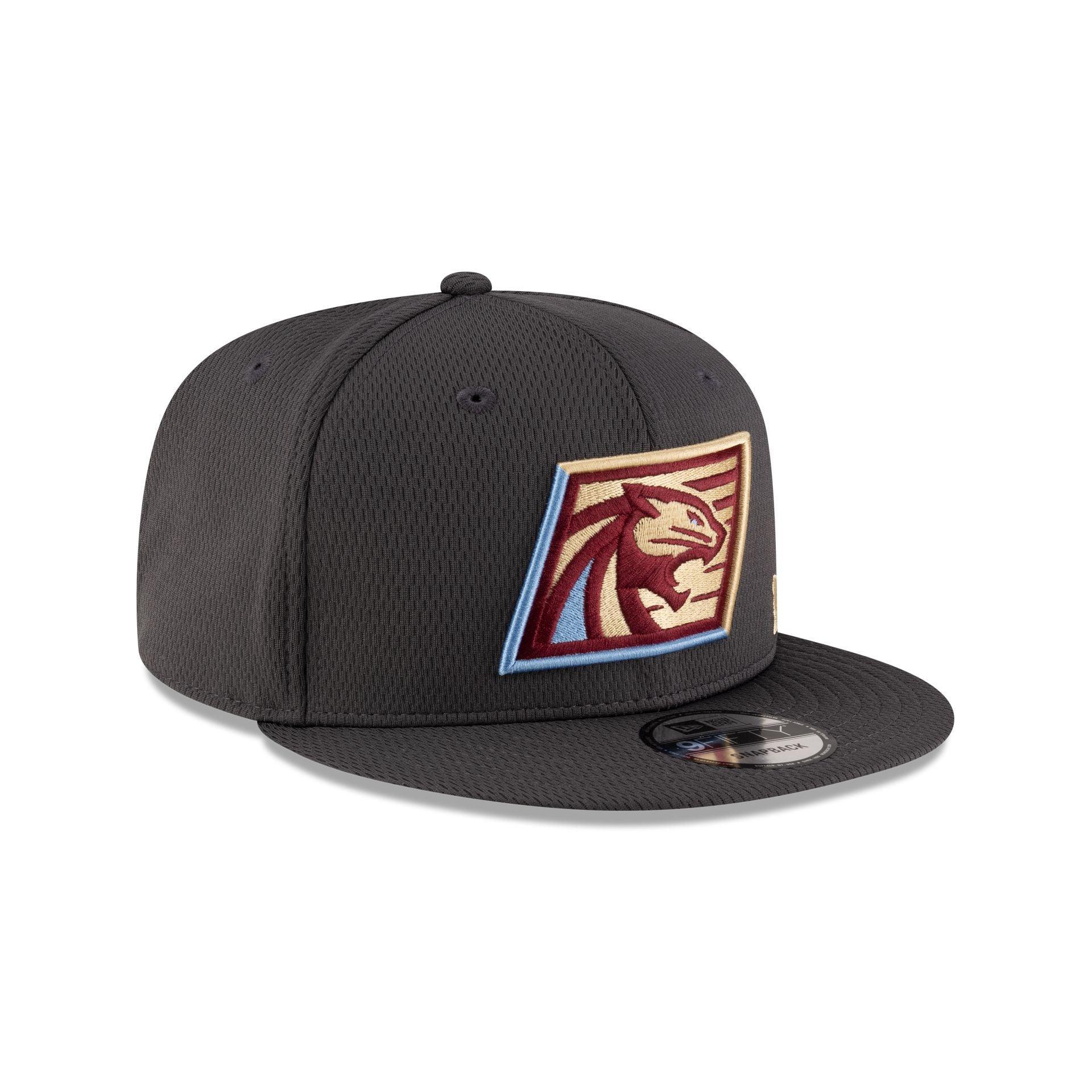 Houston Roughnecks Gray 9FIFTY Snapback Hat Male Product Image