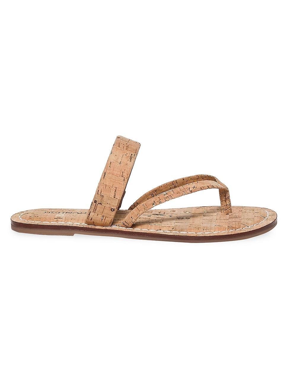 Womens Leia Cork Thong Sandals Product Image