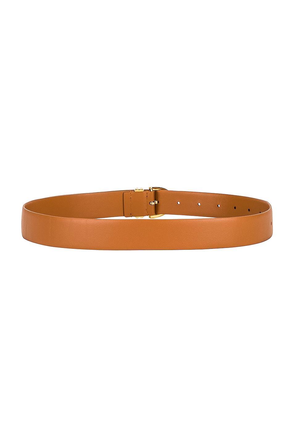 KHAITE Skinny Bambi Belt in Tan Product Image