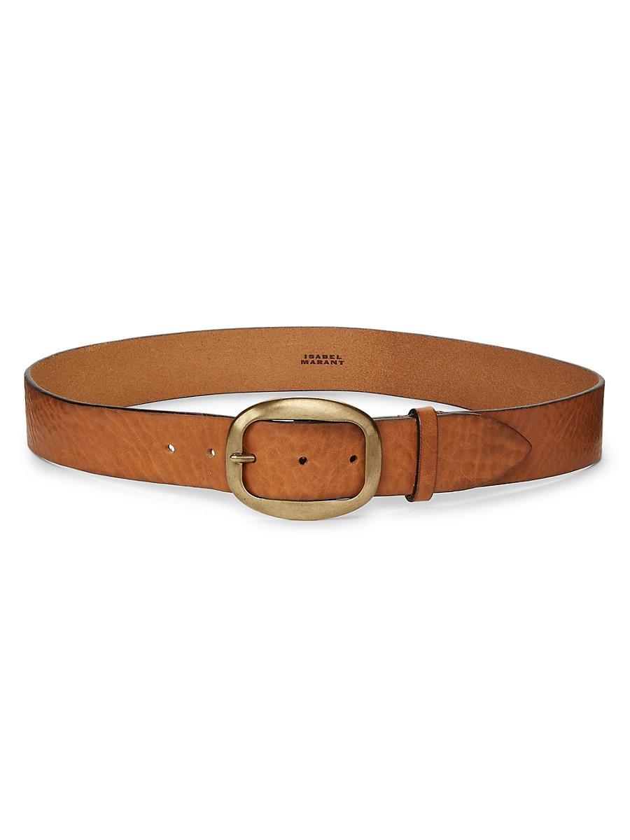 Womens Dara Leather Belt Product Image