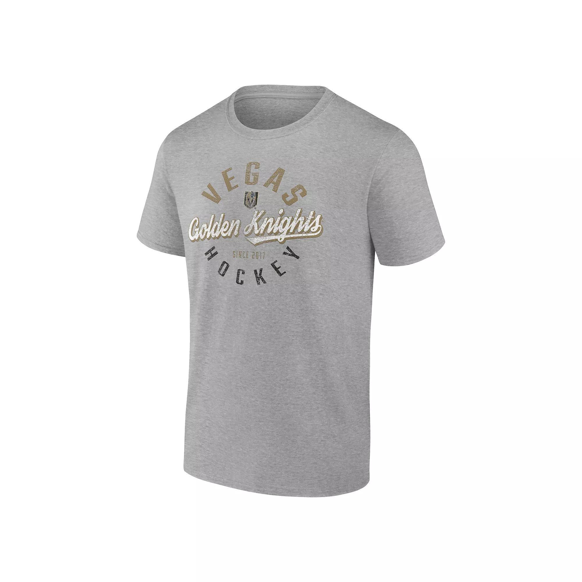 Men's NHL Vegas Golden Knights Hockey Tee, Size: XL, Lvk Gray Product Image