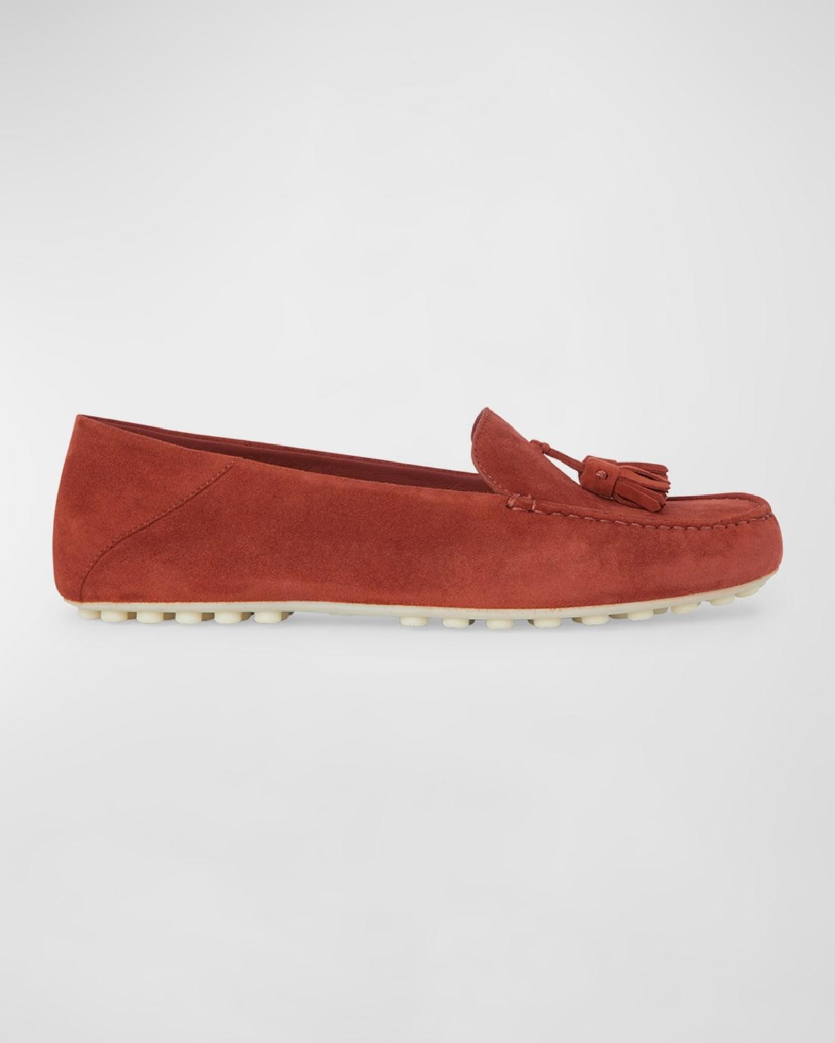 Suede Tassel Moccasin Loafers Product Image