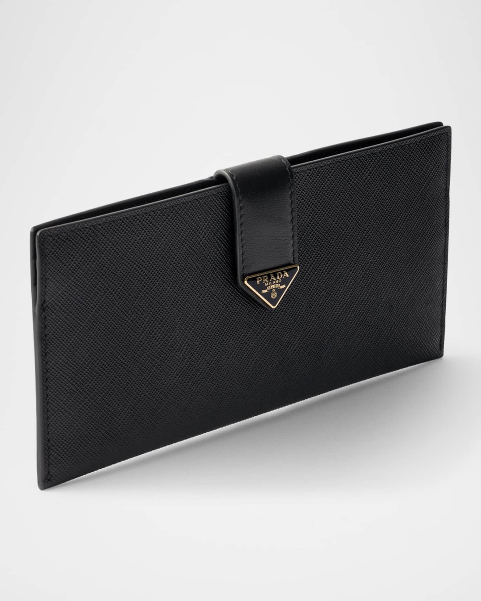 Large Saffiano and Leather Wallet Product Image