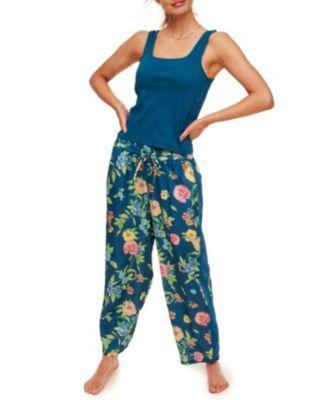 Adore Me Womens Delenia Pajama Tank Top & Pants Set Product Image