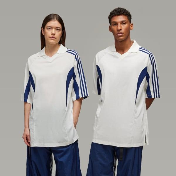 adidas Y-3 Cut Line Tee Dark Blue S Unisex Product Image