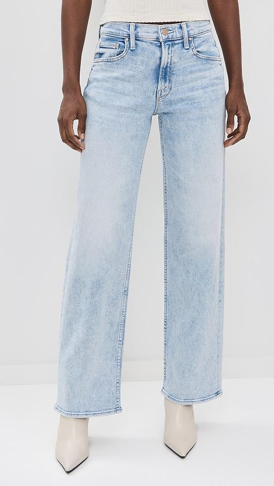 MOTHER The Spinner Zip Sneak Jeans | Shopbop Product Image