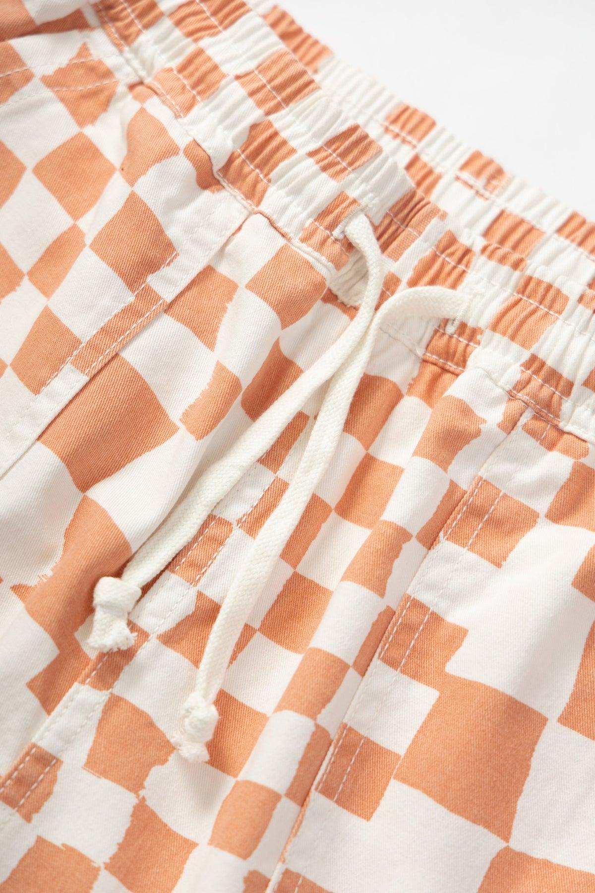 Service Works - Printed Chef Shorts - Salmon Checker Product Image