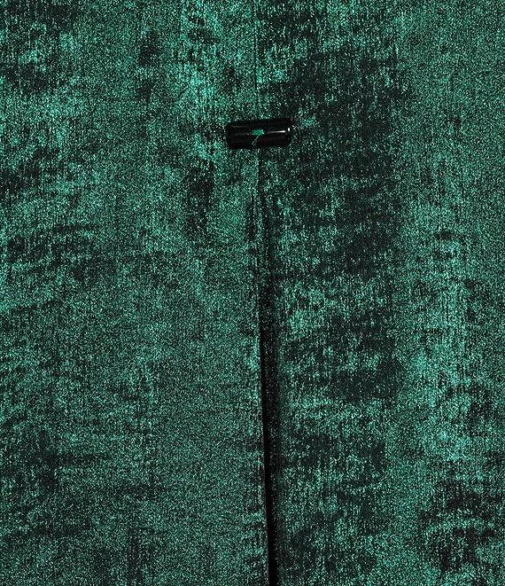 Ali Miles Wire Collar 3/4 Button Cuff Sleeve Button Front Tunic Product Image