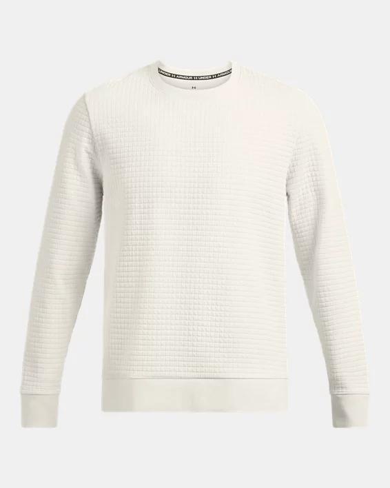 Men's UA Unstoppable Fleece Grid Crew Product Image