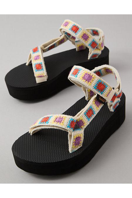 Teva Womens Flatform Universal Crochet Sandal Womens Product Image