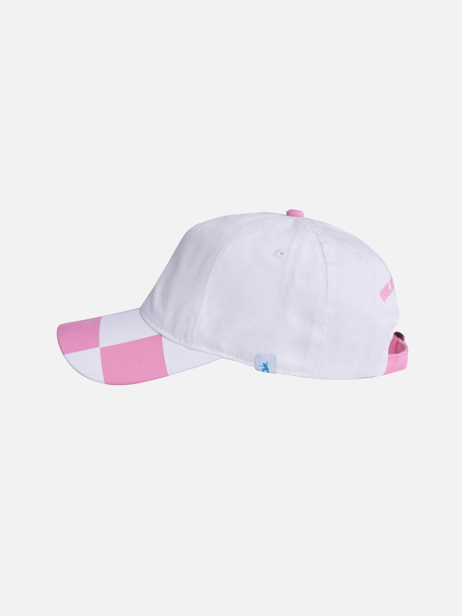 Rose Checkered Hat Product Image