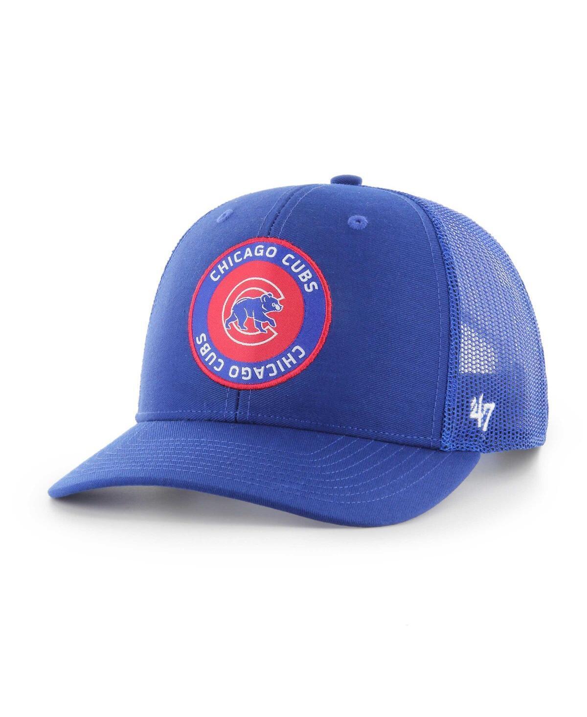 Mens 47 Royal Chicago Cubs Unveil Trucker Adjustable Hat Product Image