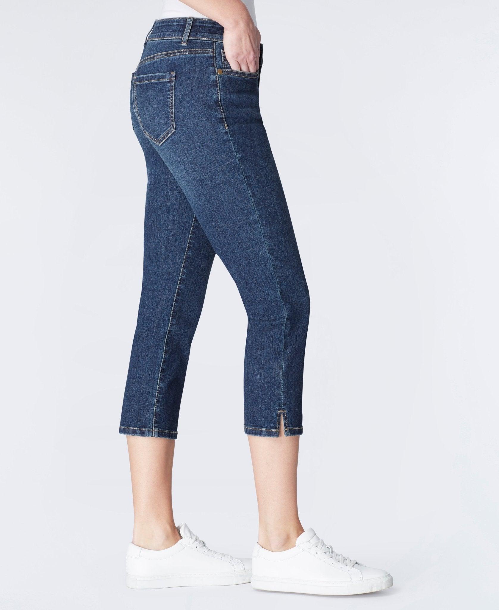 Signature Side Slit Capri Product Image