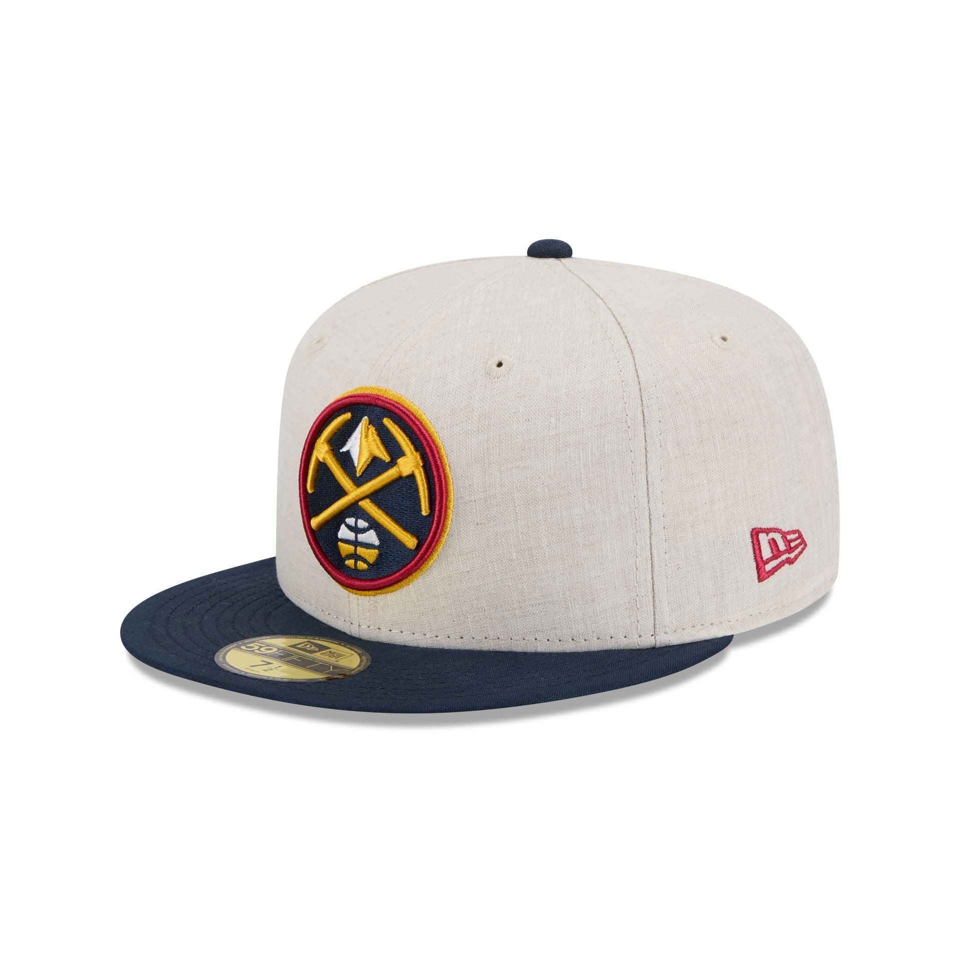 Denver Nuggets Linen 59FIFTY Fitted Hat Male Product Image