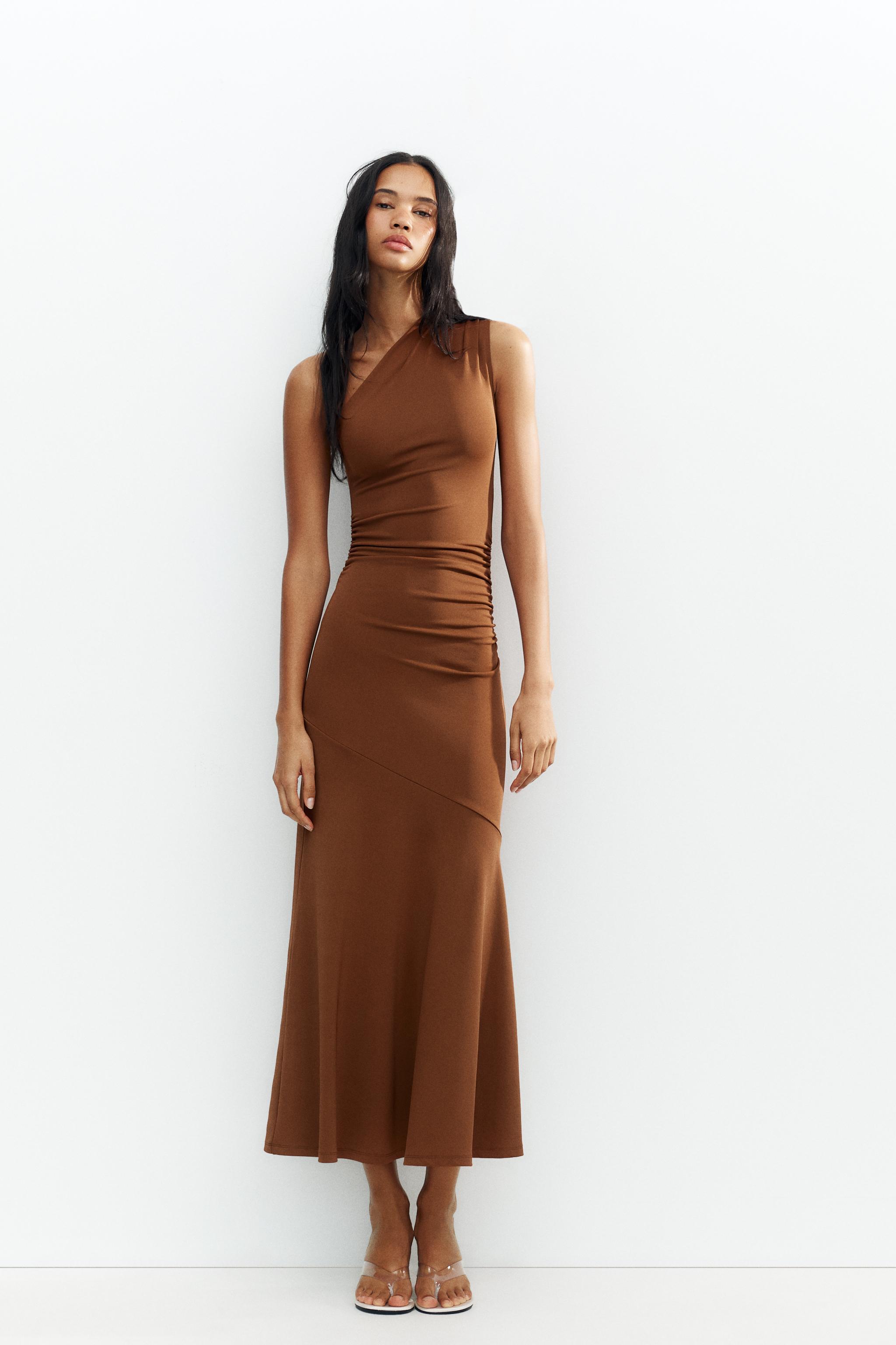 LONG ASYMMETRICAL DRESS Product Image