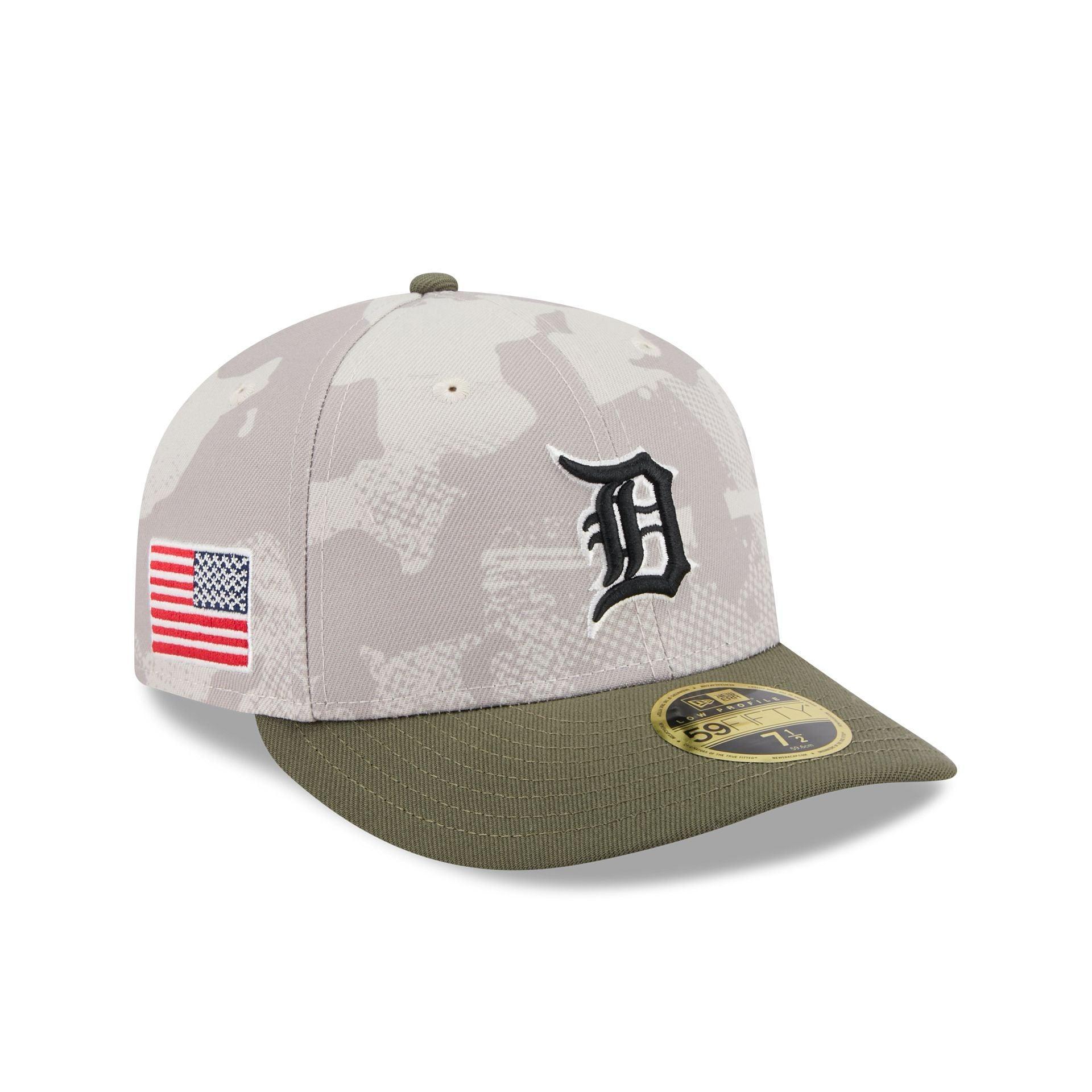 Detroit Tigers Armed Forces Day 2025 Low Profile 59FIFTY Fitted Hat Male Product Image