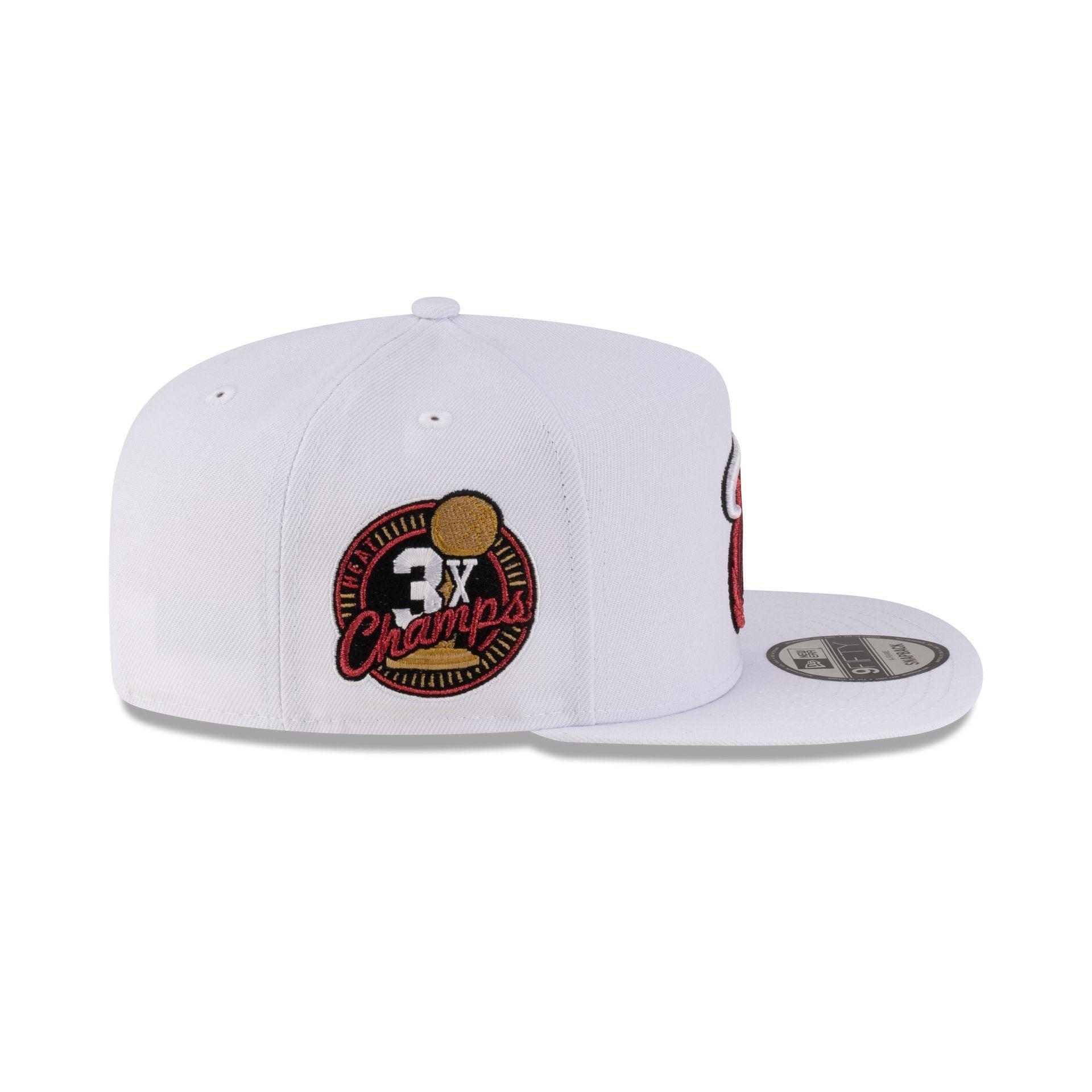 Miami Heat Champions 9FIFTY A-Frame Snapback Hat Male Product Image