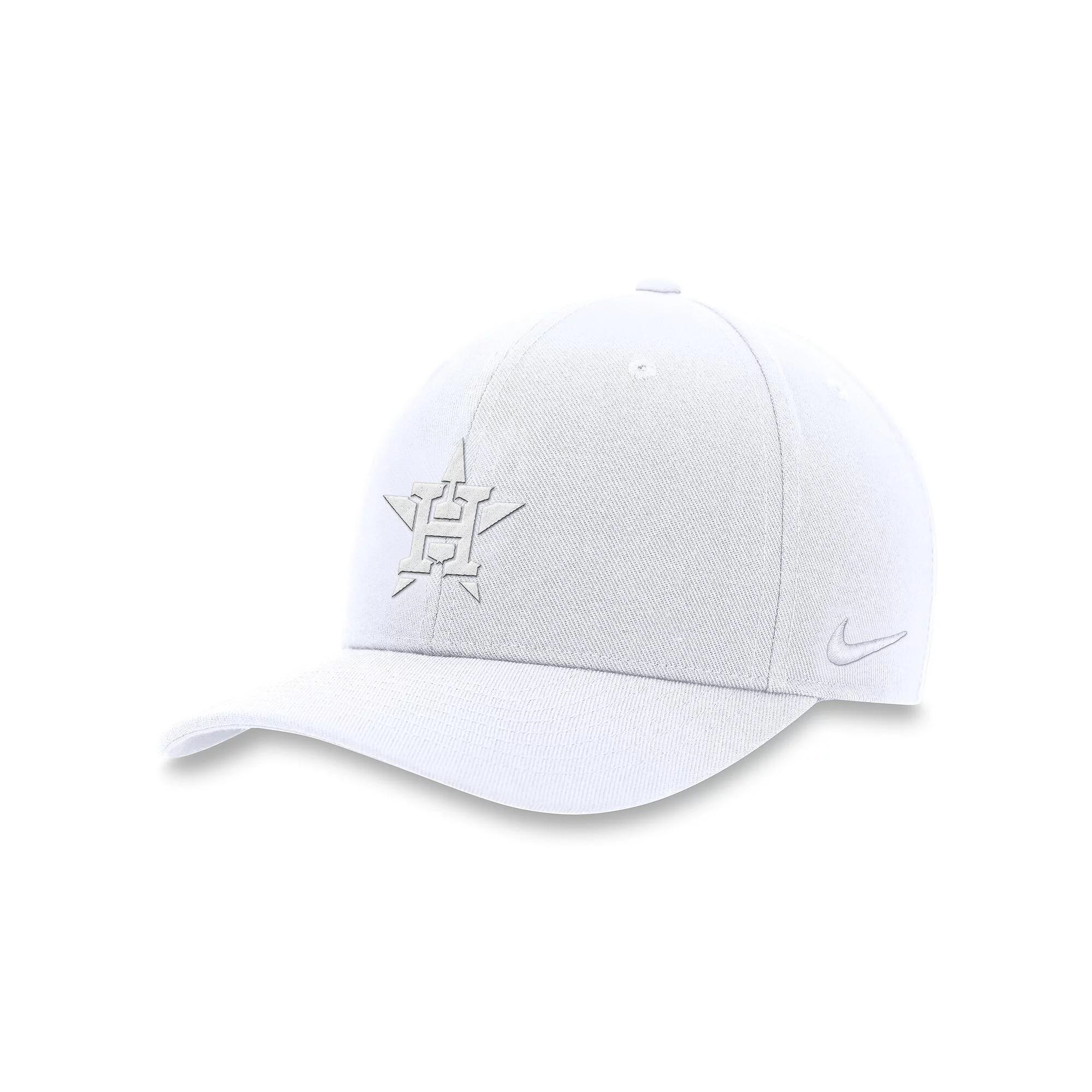 Men's Nike White Houston Astros Club Performance Adjustable Hat, Size: Large/XL Product Image