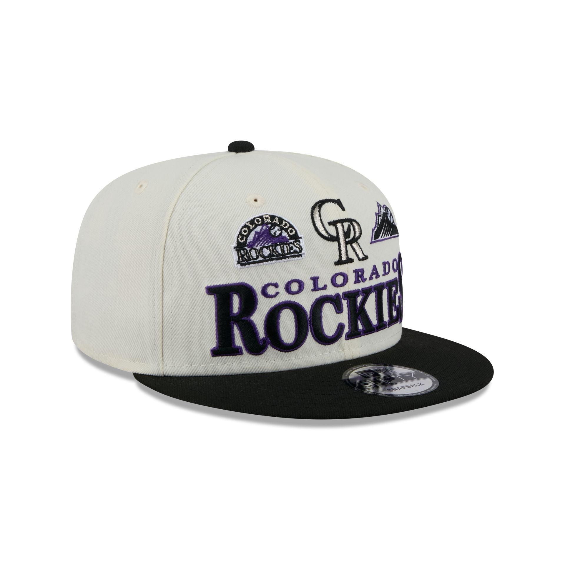Colorado Rockies Archive 9FIFTY Snapback Hat Male Product Image
