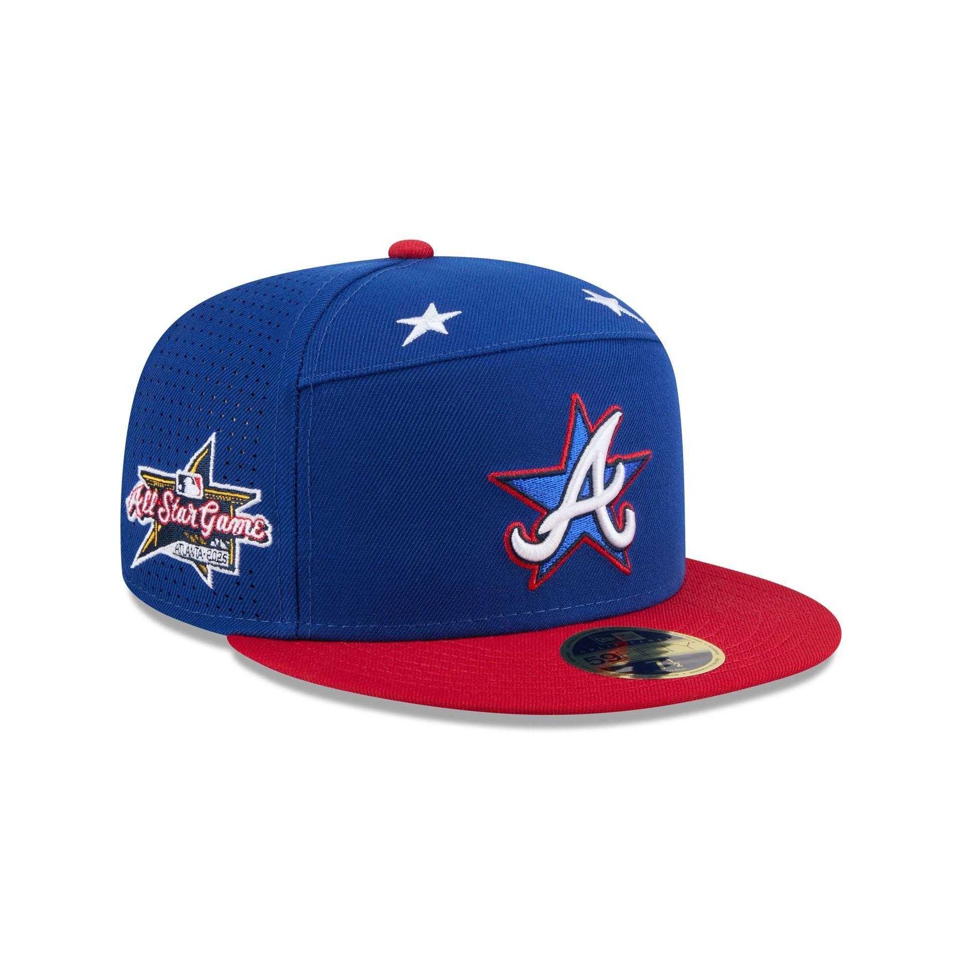 Atlanta Braves 2025 All-Star Game Workout Split Panel 59FIFTY Fitted Hat Male Product Image