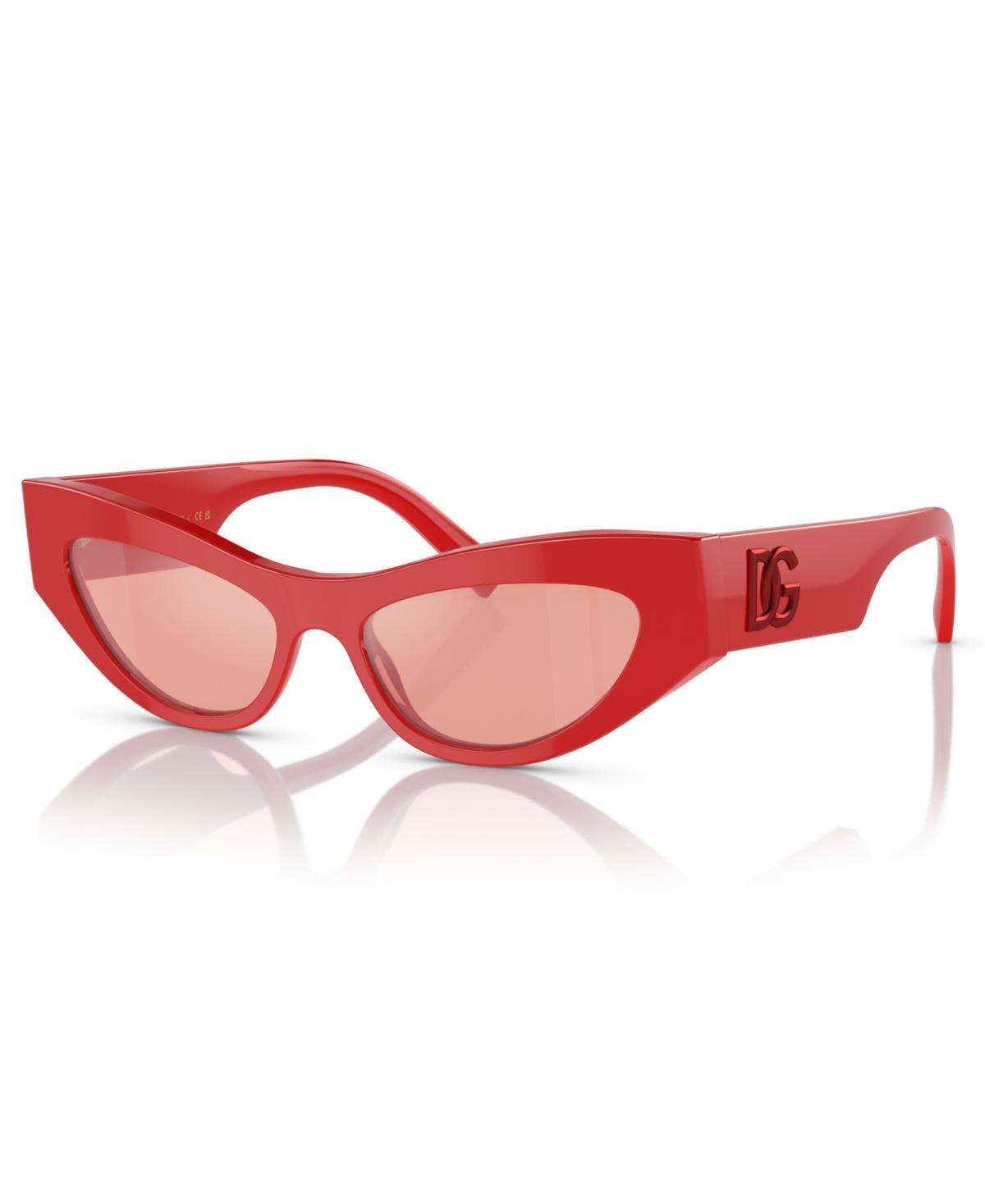 DOLCE & GABBANA Women's Sunglasses, Mirror Dg4450 In Red Product Image