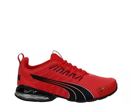 Mens PUMA Voltaic EVO Running Shoe Stormy Slate / For All Time Red Product Image