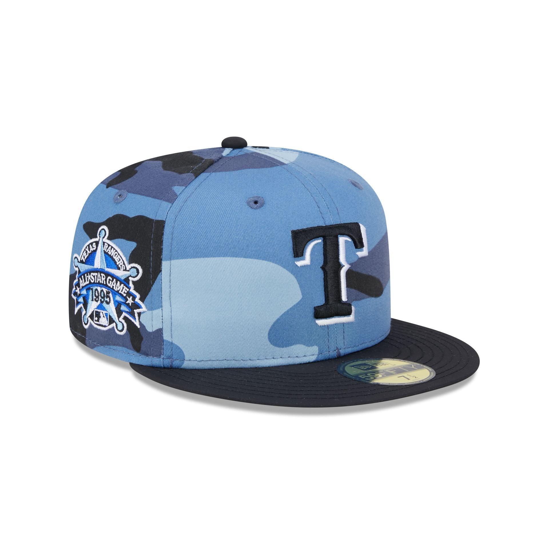 Just Caps Color Camo Texas Rangers 59FIFTY Fitted Hat Male Product Image