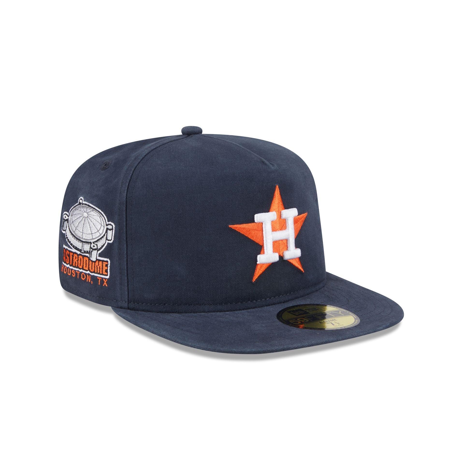 Houston Astros Championship Side Flag 59FIFTY A-Frame Fitted Hat Male Product Image