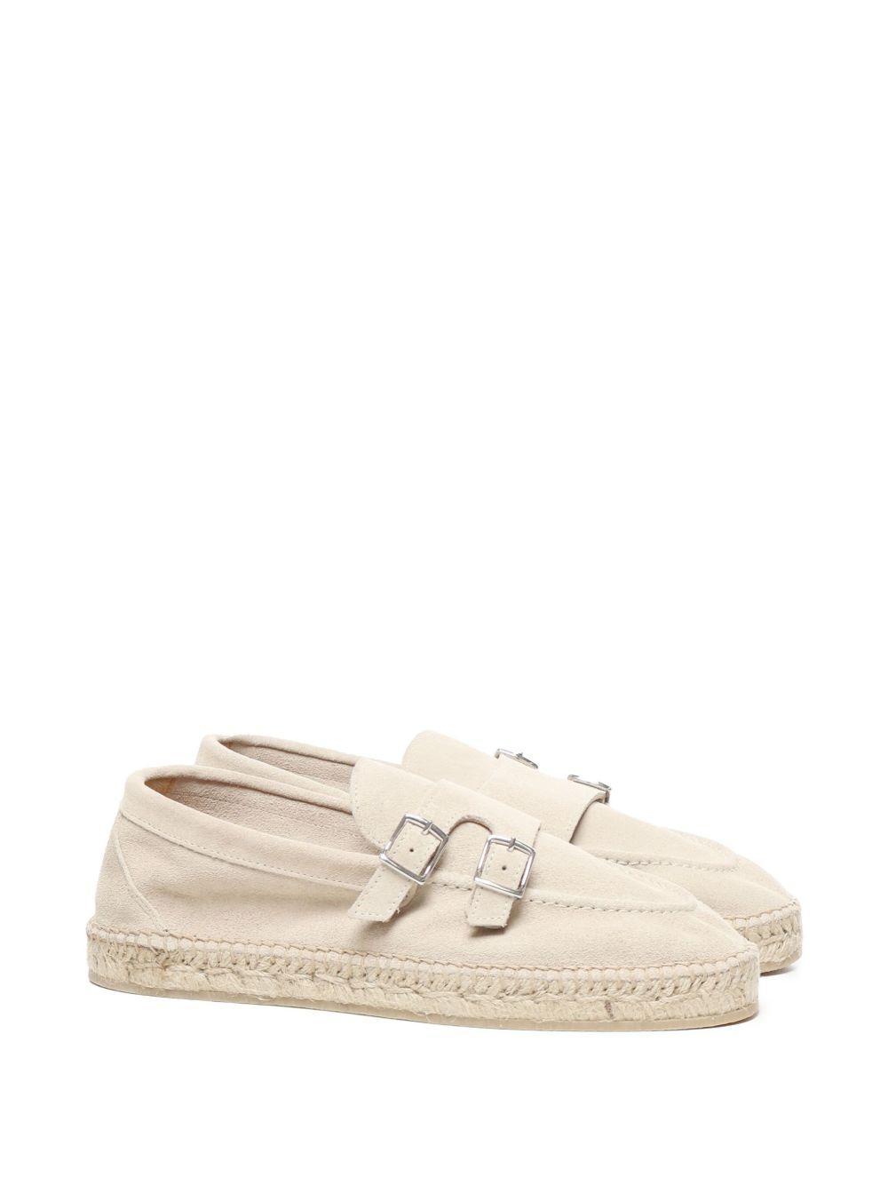 buckle-strap suede espadrilles Product Image
