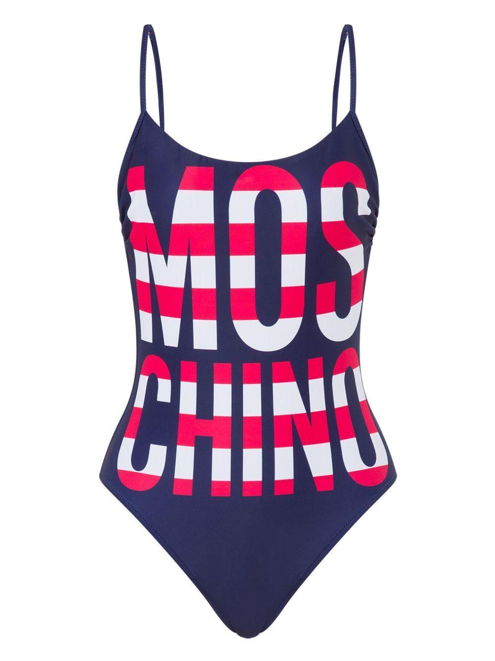 logo-print swimsuit Product Image