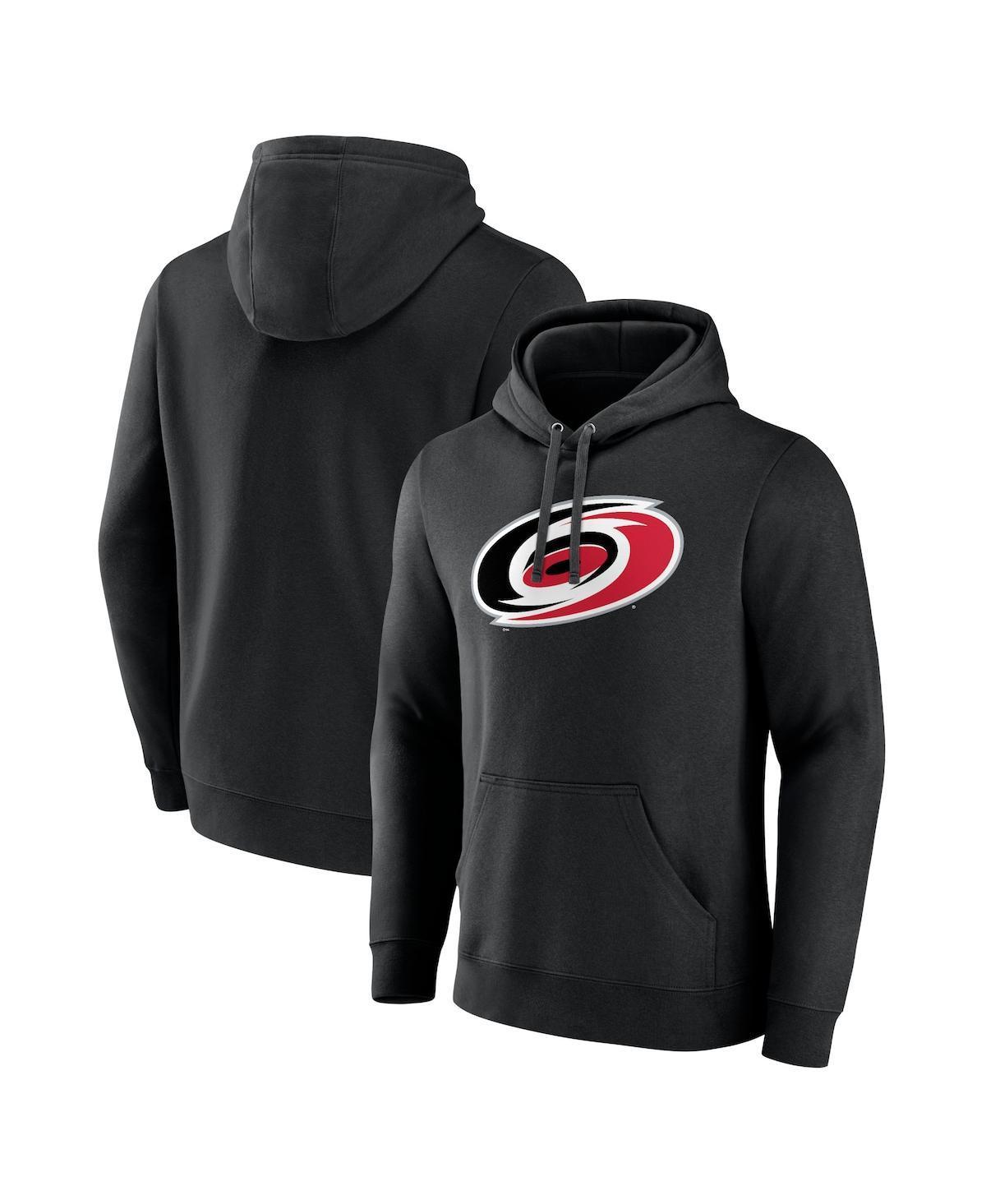 Mens Fanatics Branded Carolina Hurricanes Primary Logo Pullover Hoodie Product Image