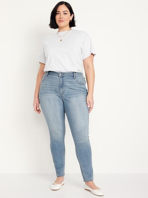 High-Waisted Wow Super-Skinny Jeans Product Image