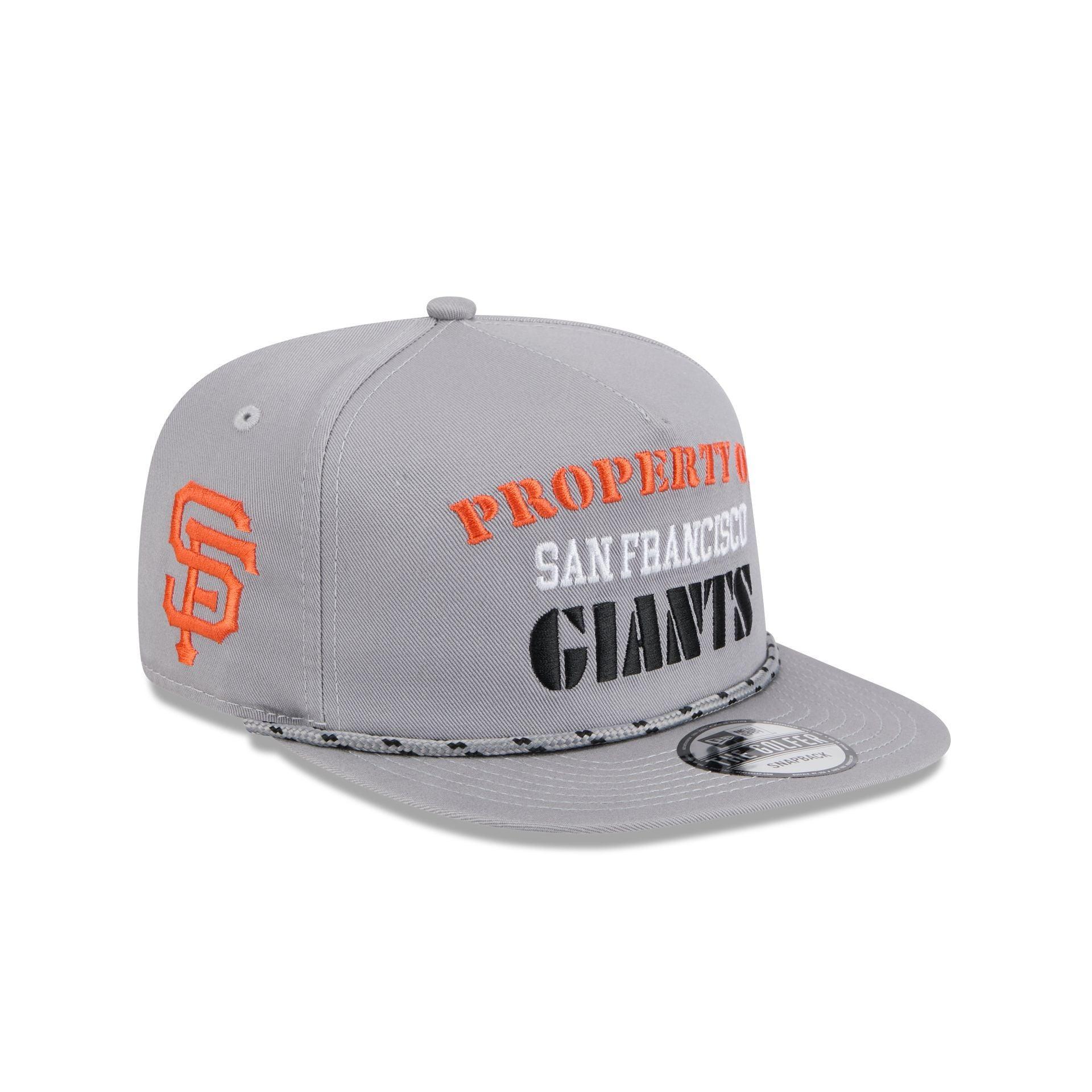 San Francisco Giants Vintage Gray Rope Golfer Hat Male Product Image