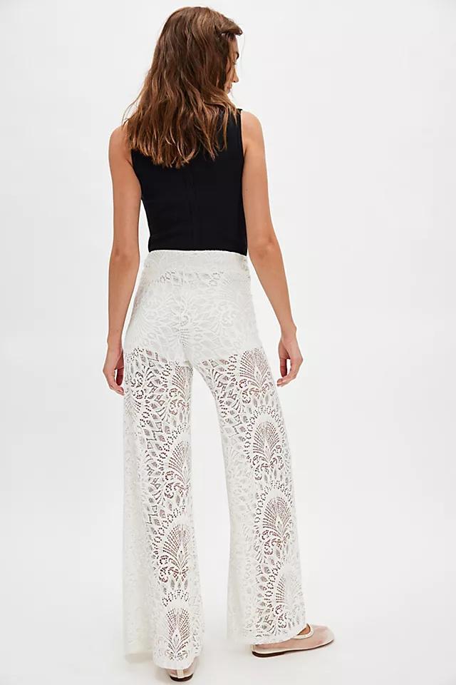 Nightcap Lanai Lace Palazzo Pants Product Image