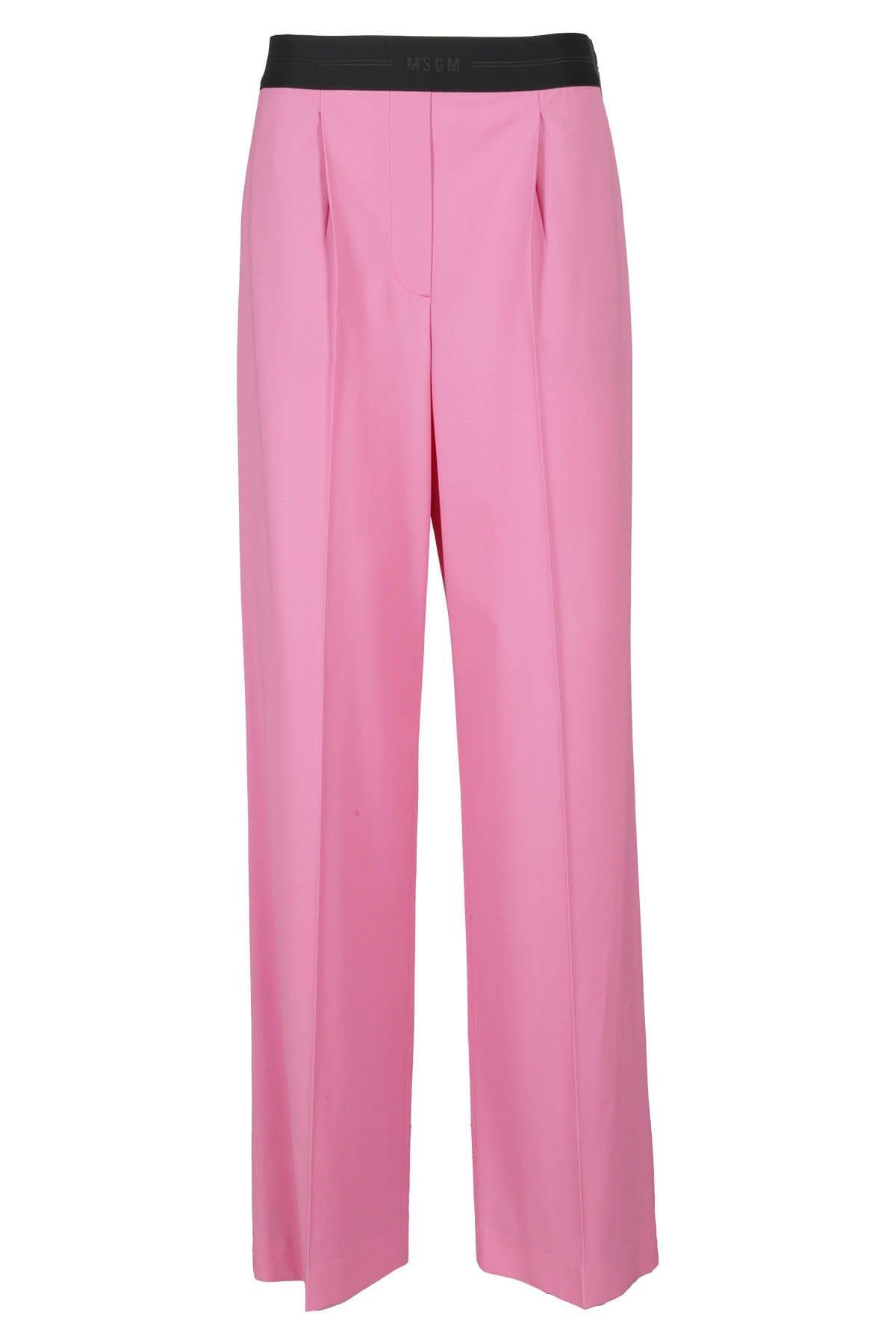 MSGM Pants In Rosa Product Image